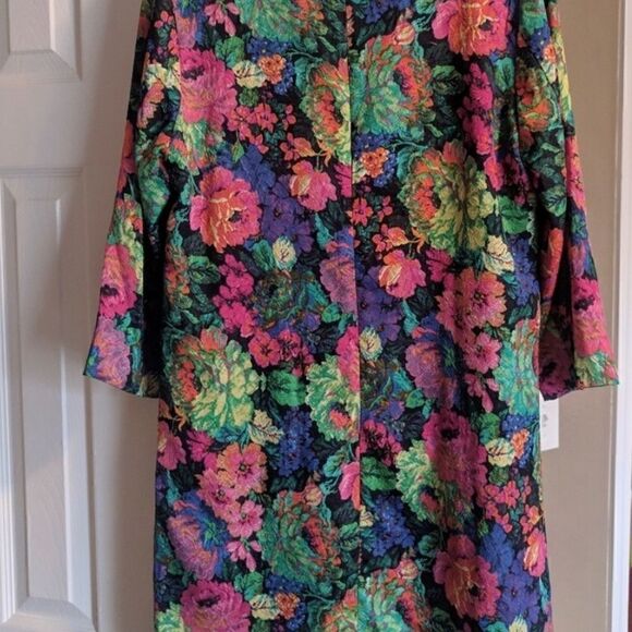 HD in Paris Bright Floral Shift Dress EUC Large - Picture 2 of 7